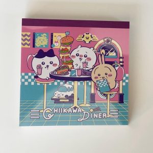 U13 Chiikawa Diner large memo (Right - blue+pink) - Image 7