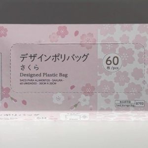 Sakura Designed Plastic Bag 60 count