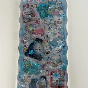Alternative view of A293-A294 water and glitter 3d sticker sheet