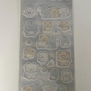 A272-A273 2025 pokantotan sticker sheet (Right - gray A273) - Image 3