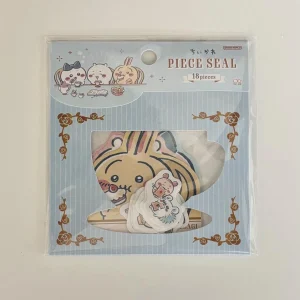 H18 Chiikawa wonder tea time piece seal sticker flakes