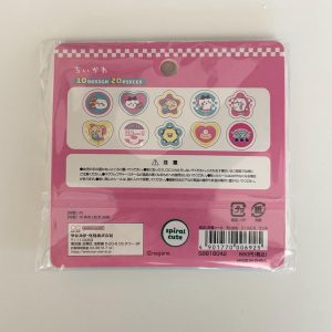 H18 Chiikawa diner 3d plastic sticker (left - pink) - Image 5