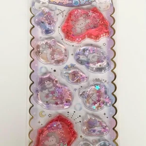 A305-A307 water and glitter 3d sticker sheet - Image 3