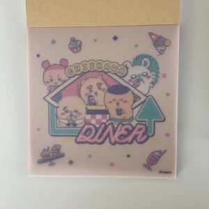 U13 Chiikawa Diner large memo (Right - blue+pink) - Image 6