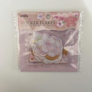 H18 Flower sticker flakes
