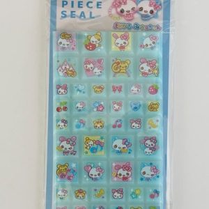 H19 cut piece seal plastic stickers (left - green) - Image 3