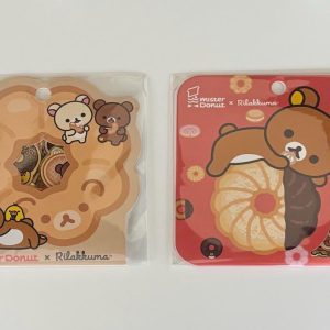 H19 2025 Rilakkuma x mister donut sticker flakes (Right - red)