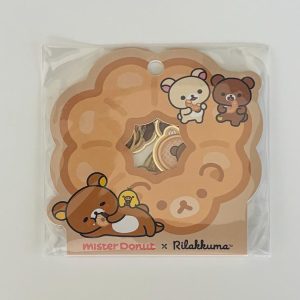 H19 2025 Rilakkuma x mister donut sticker flakes (Right - red) - Image 2