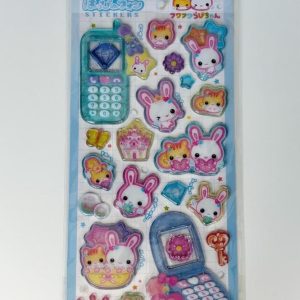 A314-A315 glitter gel sticker sheet (Right - blue A315) - Image 3