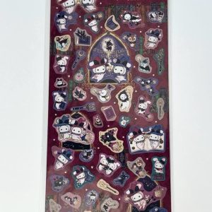 Alternative view of A320-A321 2025 Sentimental Circus Sticker Sheet (Left - red A320)