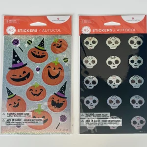 A284.5/A132.5 Holo halloween Sticker sheet