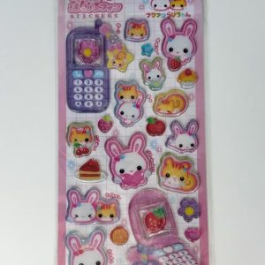 A314-A315 glitter gel sticker sheet (Right - blue A315) - Image 2