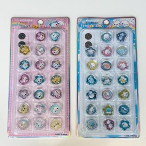 A316-A317 Kira Cora 3d plastic sticker sheet (left - blue A317)