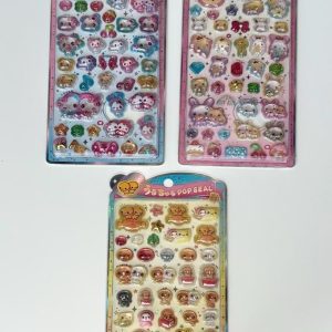 A327-A329 3d bubble sticker sheet (bottom A329)