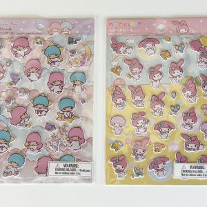 F Puffy sanrio sticker sheet (Left - My Melody)