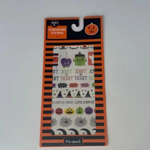 Alternative view of A138-A138.5 Halloween temporary tattoos 46 count