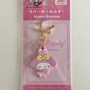 I8 2025 50th anniversary My Melody rubber keychain