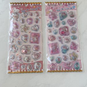 C120E C120F 2025 Sanrio Hello Kitty My Melody water sticker sheet (Right Melody C120F)