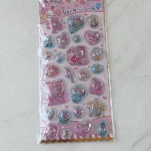 C120E C120F 2025 Sanrio Hello Kitty My Melody water sticker sheet (Right Melody C120F) - Image 4