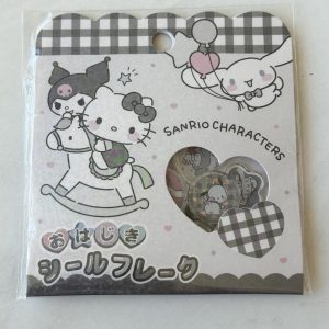 H21 2025 sanrio 3d plastic sticker flakes (Lower Monokuroboo) - Image 6
