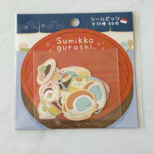 H22 2025 sanrio San X Rilakkuma Sumikko Sushi sticker flakes (Bottom Sumikko) - Image 4
