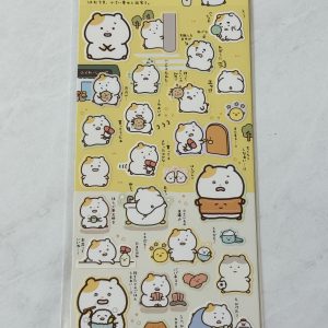 H23 2025 Mainichi Hamuchima Sticker Sheet (Left) - Image 3