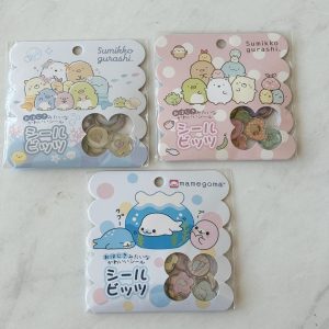 H22 2025 sanrio san x 3d plastic sticker flakes sumikko (Lower Mamegoma)