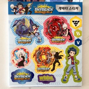 Alternative view of U20 Mini Sticker Book Beyblade