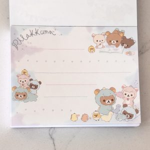 Alternative view of U22 2020 Rilakkuma dinosaur silver memo