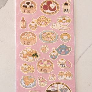 F7 2024 Nyan Nyan Nyanko Pink Sticker Sheet