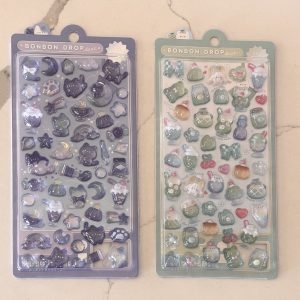 F1-F2 Bonbon Drop bubble sticker sheet