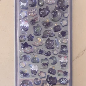Alternative view of F1-F2 Bonbon Drop bubble sticker sheet